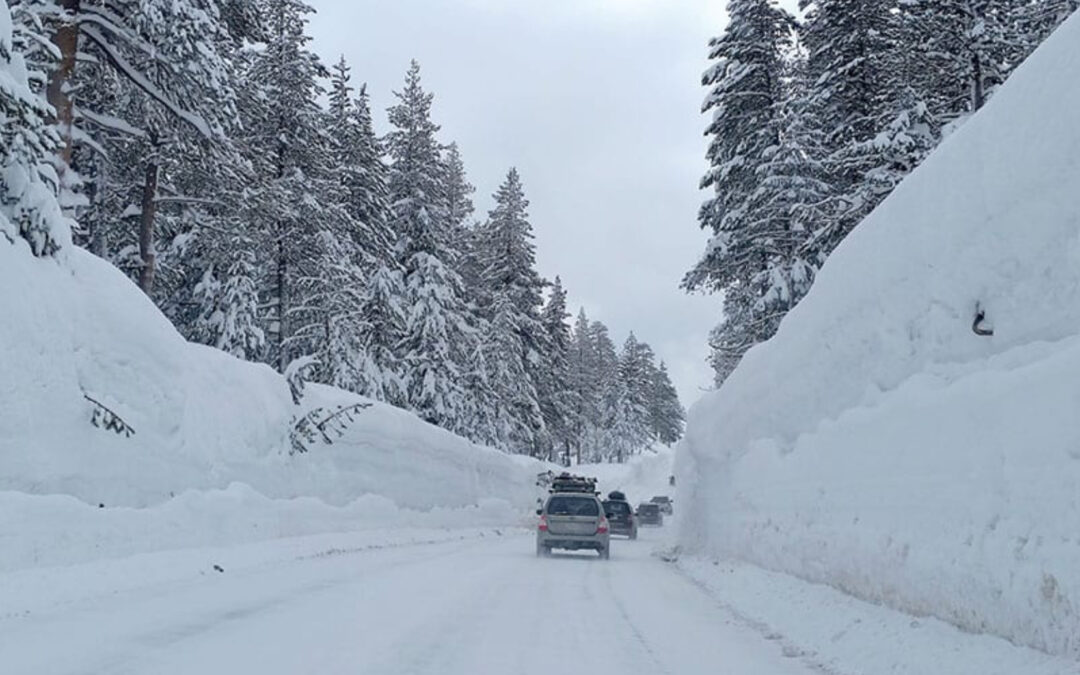 Sierra Resorts Blasted With Record Snowfall